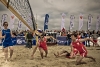 Beach Vollesball Starcup 2011 /im Sand rot