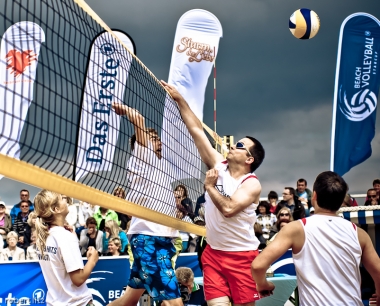 Beach Vollesball Starcup 2011 / Netz weiß